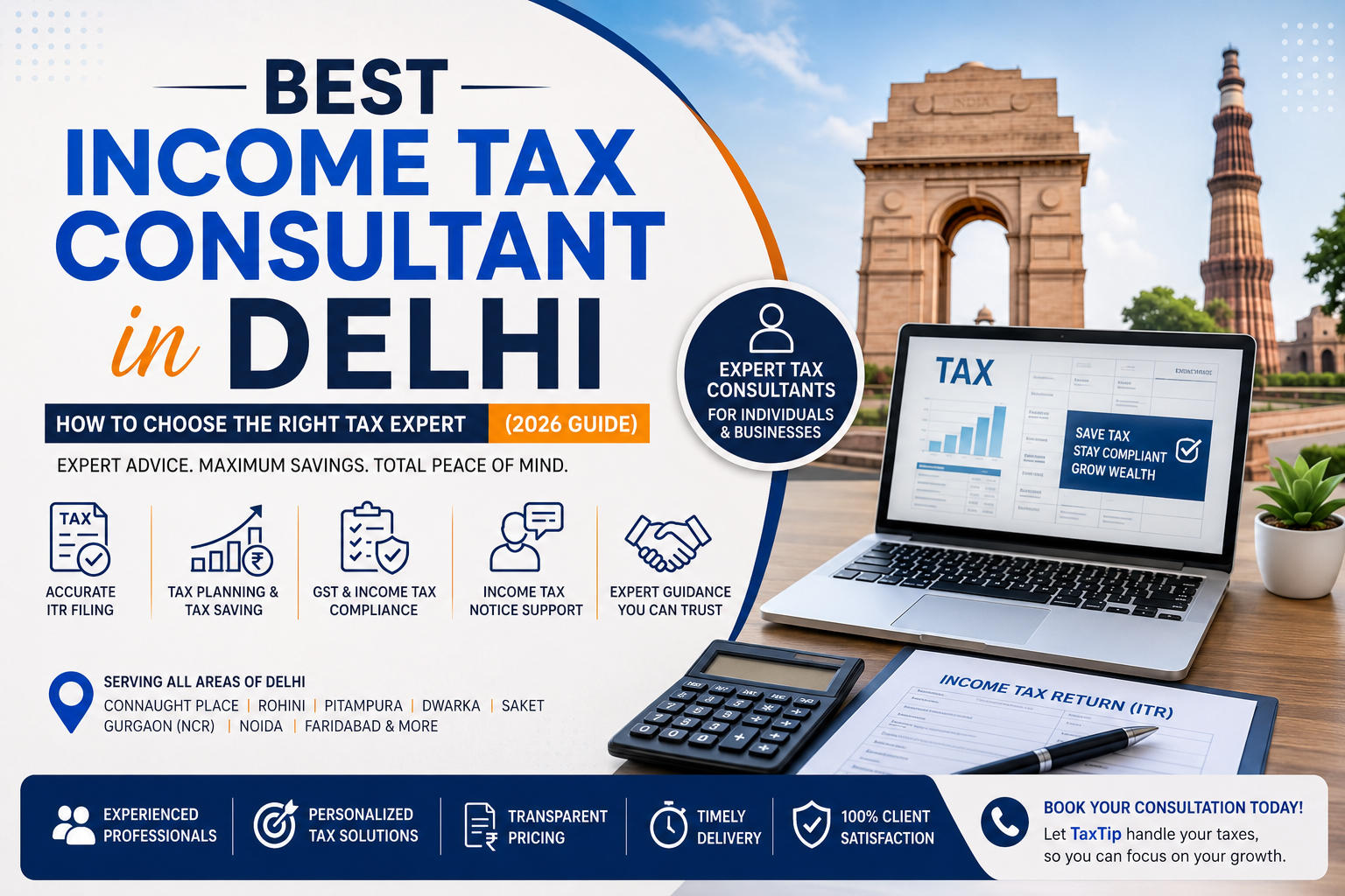 Best Income Tax Consultant in Delhi