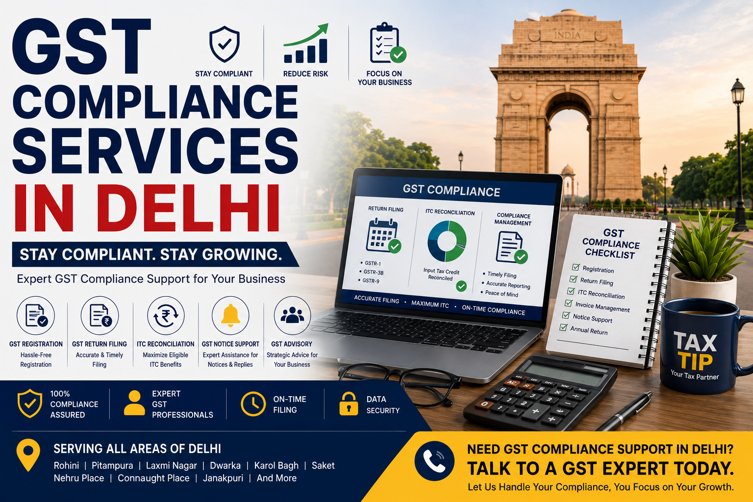 GST Compliance Services in Delhi